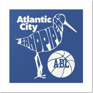 Defunct Atlantic City Sandpipers Basketball Team Posters and Art